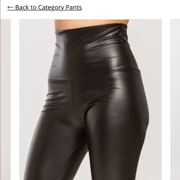 Just Restocked Faux Leather Legging - Picture 5 of 6